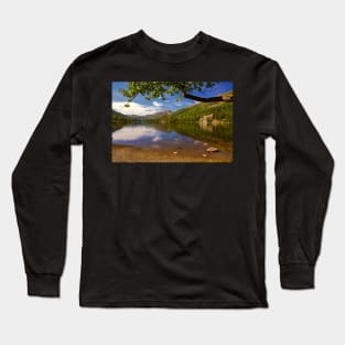 Llyn Gwynant, Snowdonia National Park Long Sleeve T-Shirt